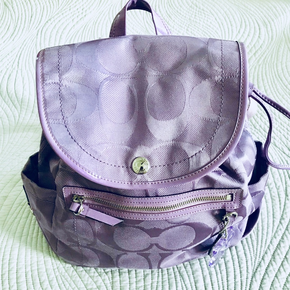 Coach Kyra Lilac/lavender backpack